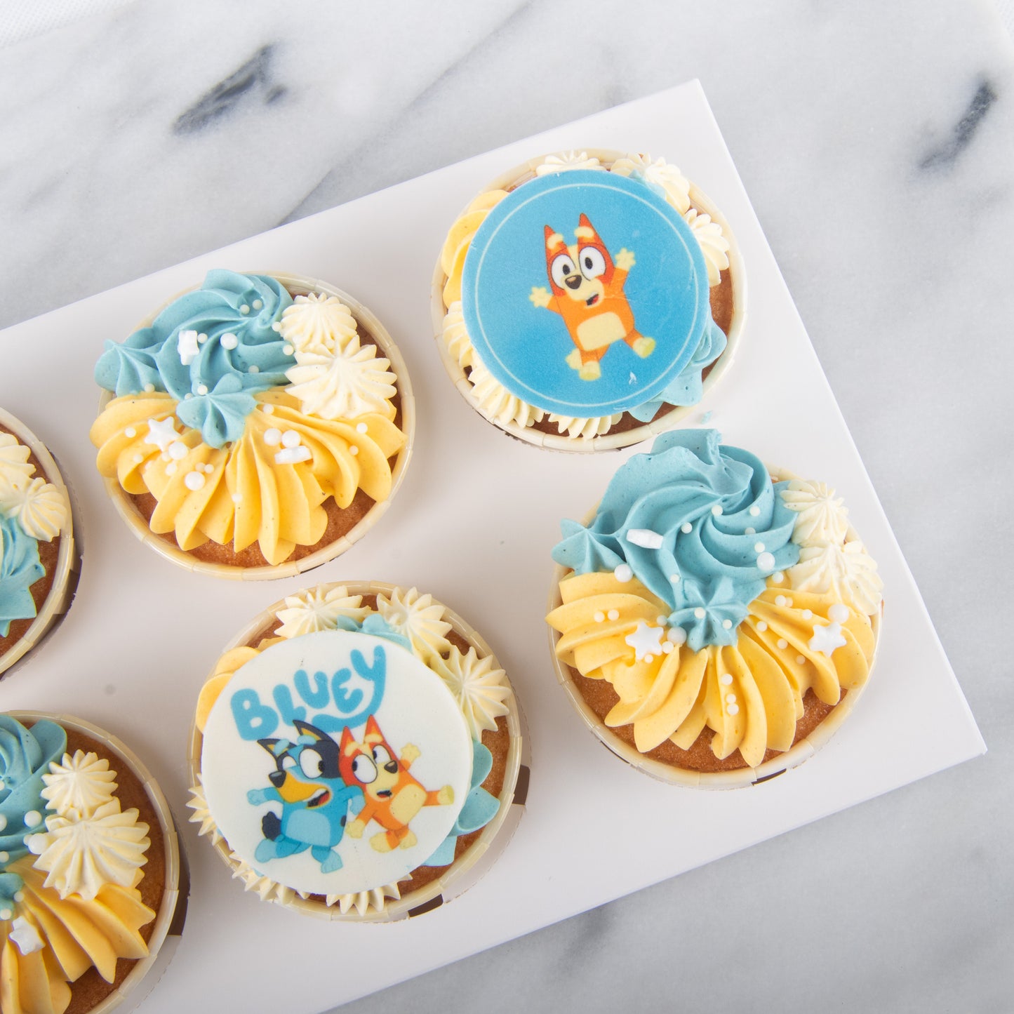 š„8.8 SALEš„| Bluey 6pcs Munchie Cupcake Set | NOW FOR ONLY $25.80 (U.P $68.80)