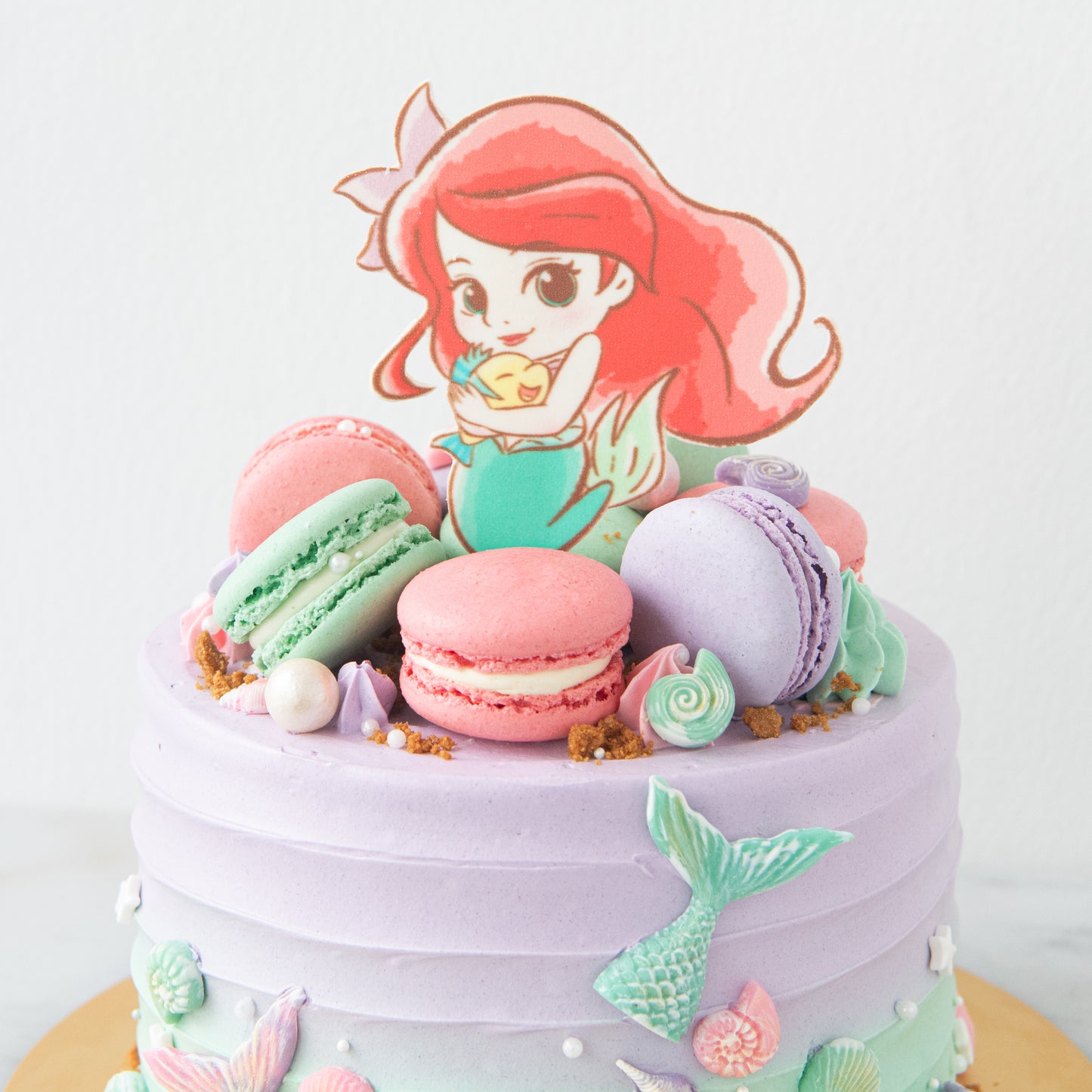 Disney Princess Ariel Cake 6'' | (U.P $228.00)