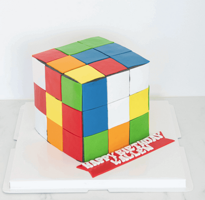 Customized Cake - Rubic Cube
