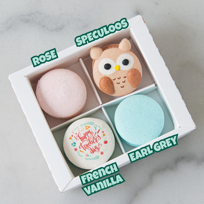 Happy Teacher's Day | 4in1 Wise Owl Macaron | $13.80 Nett Only