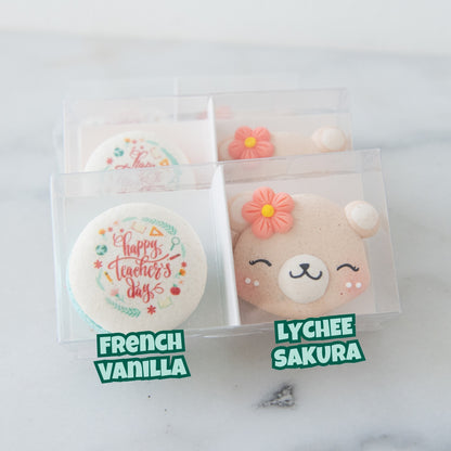 Happy Teacher's Day | 2in1 Female Bear Macaron | $8.80 Nett