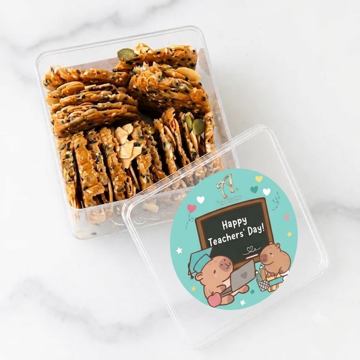 Happy Teacher's Day | Teacher's Temptations Florentine Cookies | $12.80 Nett