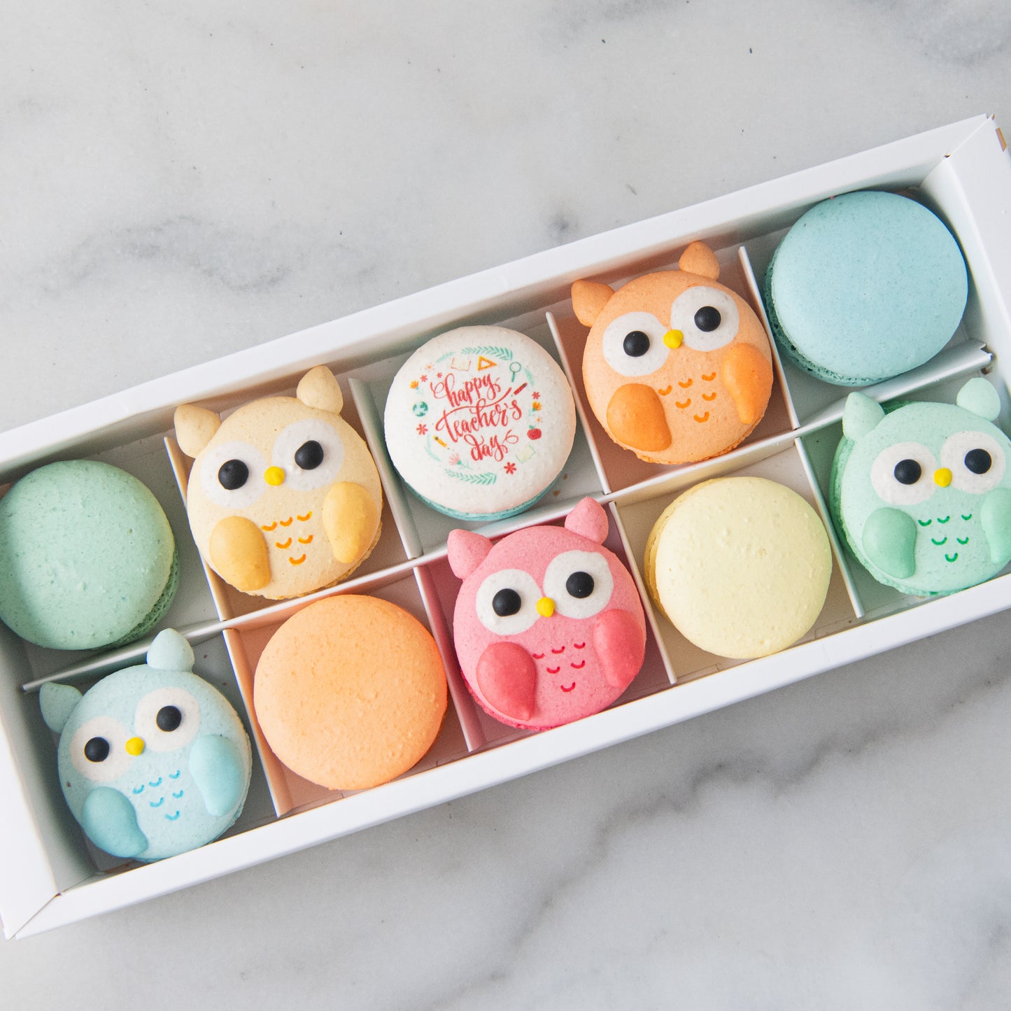Happy Teacher's Day | 10in1 Wise Bites Macaron | $39.90 Nett