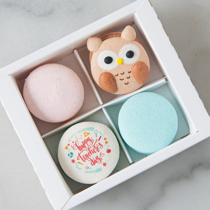 Happy Teacher's Day | 4in1 Wise Owl Macaron | $13.80 Nett Only