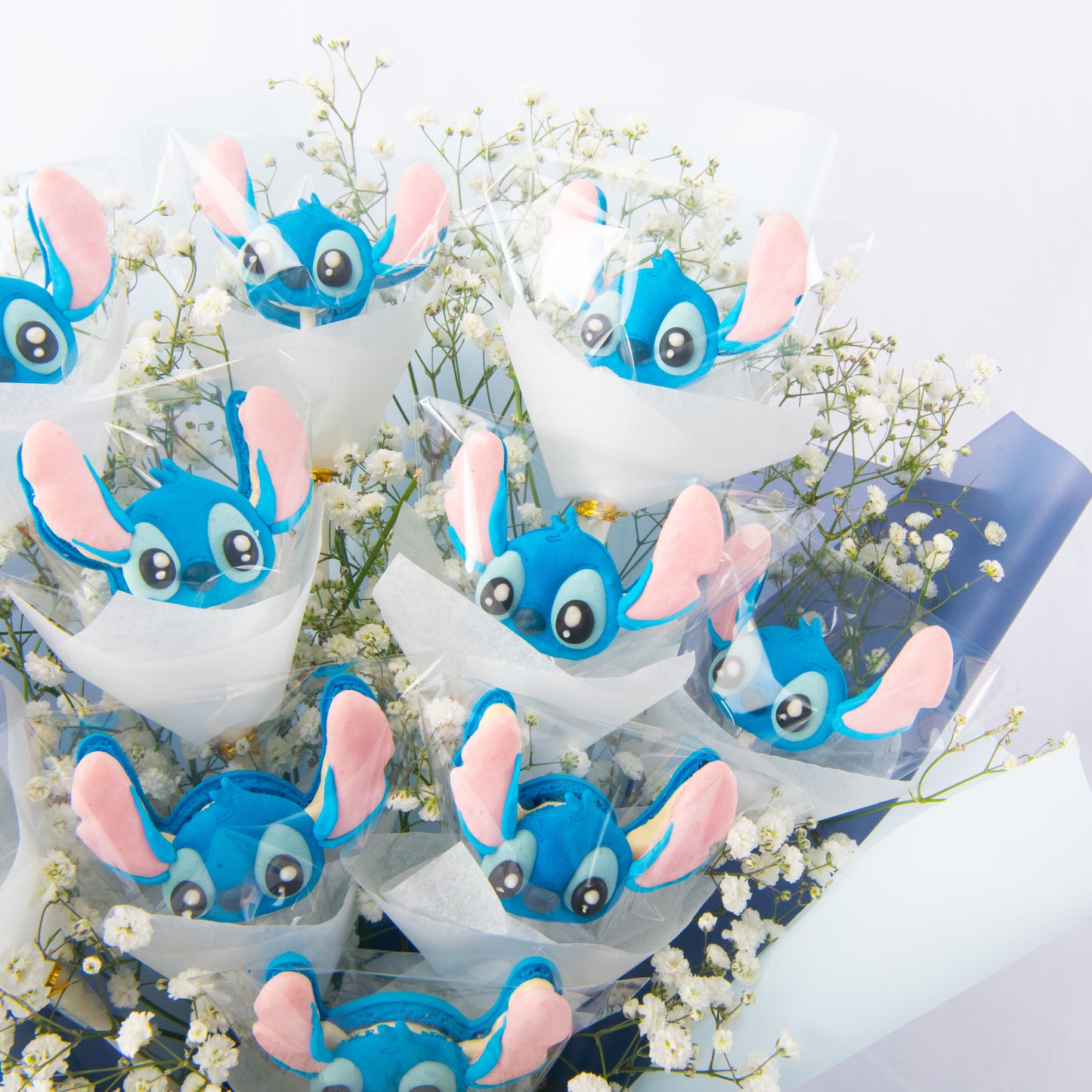 Disney Stitch Macaron Bouquet | $148 Nett