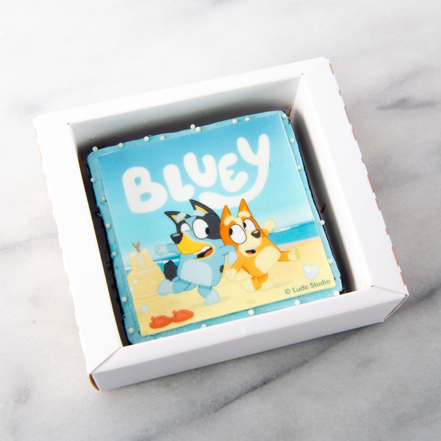 Bluey Delicious Brownie 8x8cm 02 | (U.P $21.80)