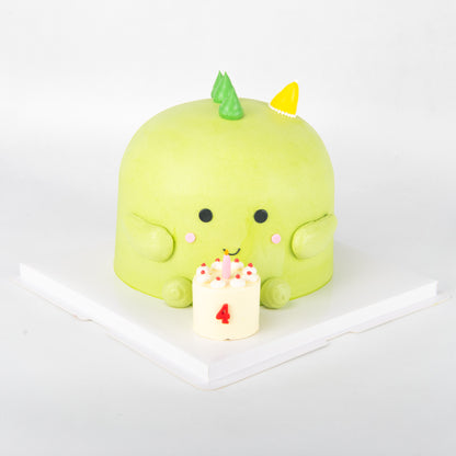 Customized Cake - Dino Birthday Buddy Cake