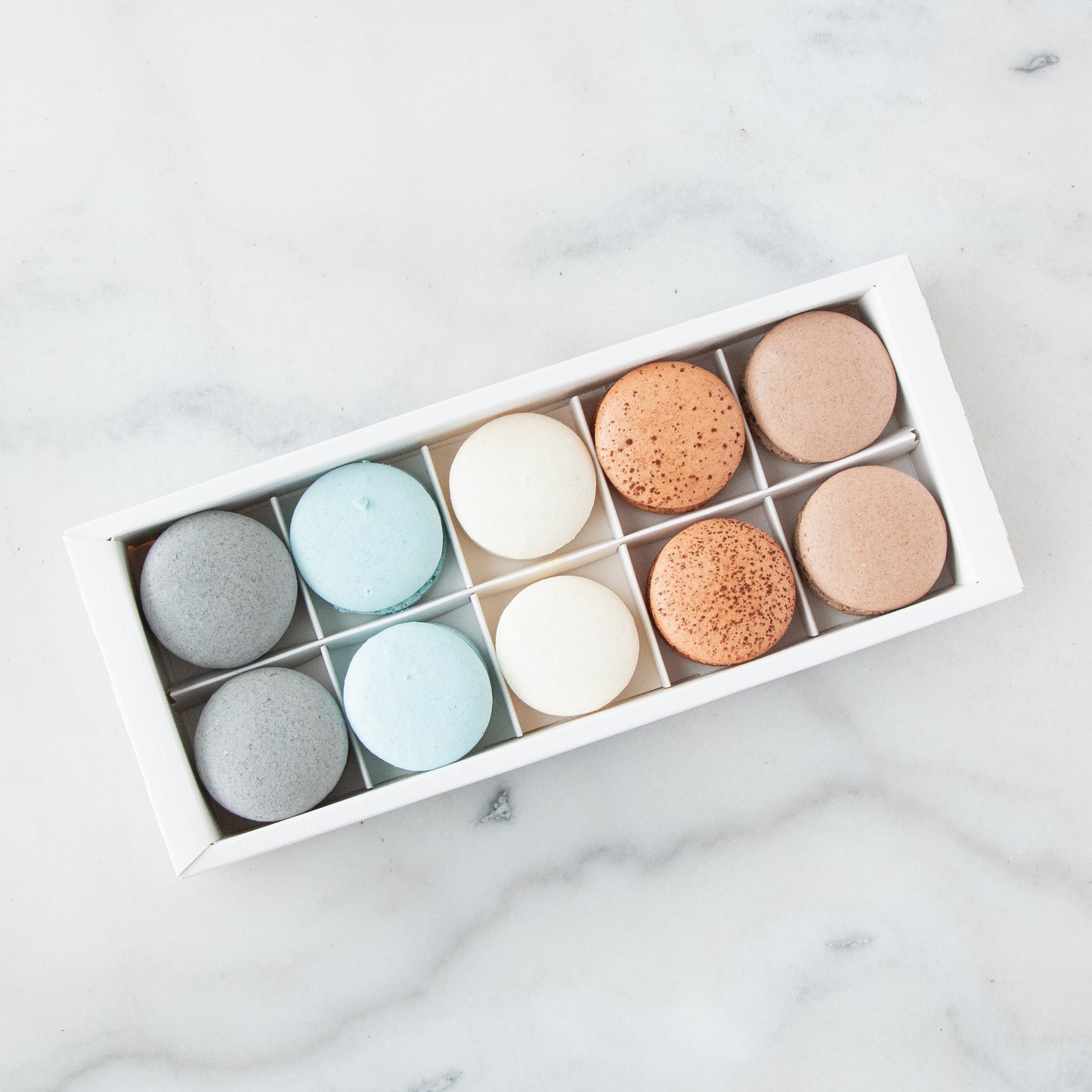 10pcs Classic Macarons (Classic3) in Gift Box and Paper Bag | Perfect Gift Choice | (U.P $28.00)