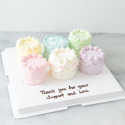 6pcs Mini Cake | (U.P $188.80)