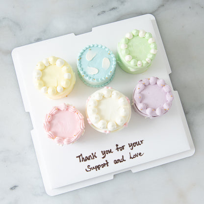 6pcs Mini Cake | (U.P $188.80)