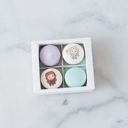 Disney Frozen 4pcs Macaron Set | $10.80 Nett