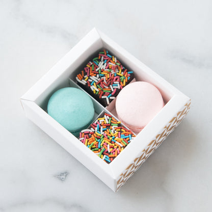 Bundle of 10 4pcs Macaron and Brownie Gift Set | $88