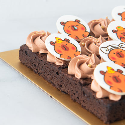 20pcs Capybara Brownie Dessert Box |($51.80 Nett)