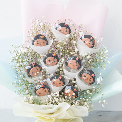 Disney Princess Moana Macaron Bouquet | (u.p $258.00)