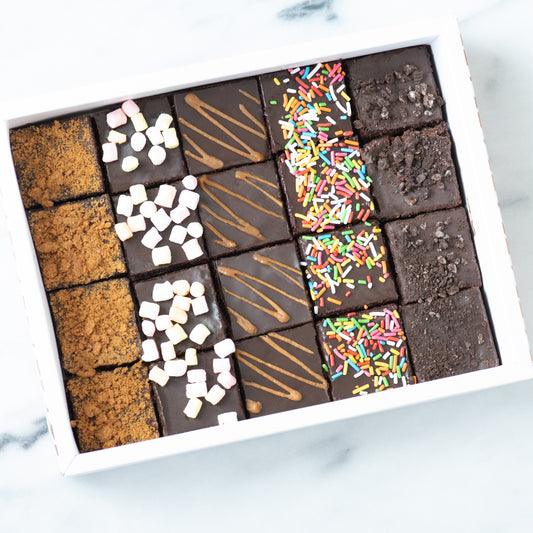 Brownies 20 pcs (5 Flavours x 4pcs) | U.P $50.00