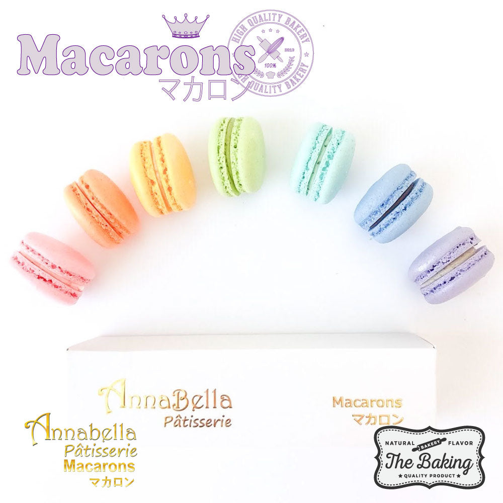 6PCS Macarons in Gift Box (Classic 4) | in Gift Box and Paper Bag | Perfect Gift Choice | (U.P $23.90)