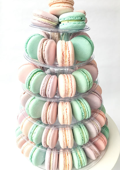 10-Tier Grand Macaron Tower  | Includes Free Tower | Grand Luxury Display of Macarons