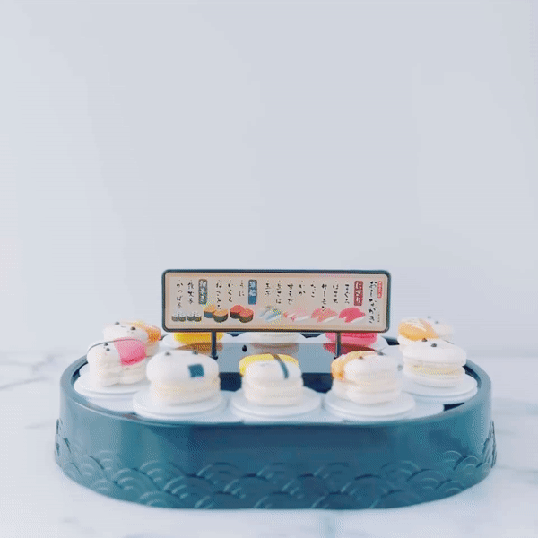 Sushi Belt + 10 pcs sushi macarons | $68.80